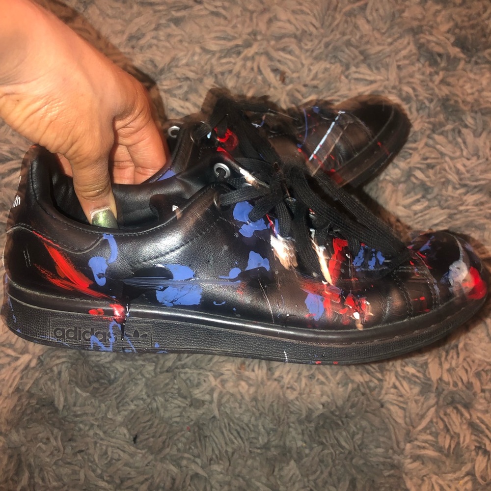 Stan Smith Custom Paint Splattered